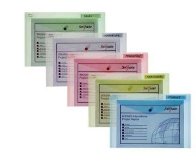 Polyfile Foolscap Assorted Colours