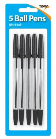 Ball Point Pens Pack 5