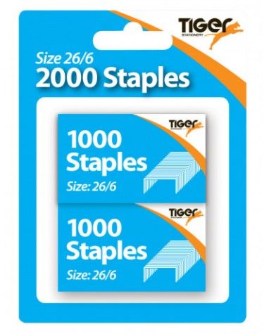 2000 26/6 Staples Blister