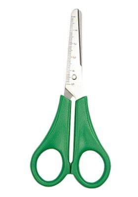 KIDS SCISSORS ROUND LEFT HAND13.5 CM