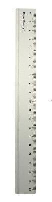 RULER ALUMINIUM SMALL, 20 CM