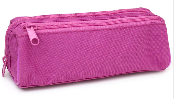 Bootbag plain pink pencil case