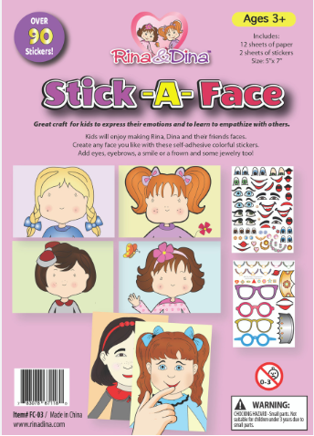 Stick a face R/D with friends