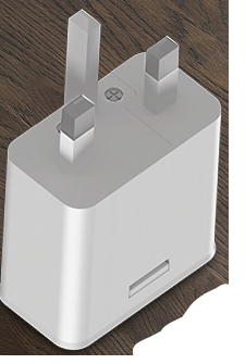 2.4A Folding pin Single Usb Wall Charger