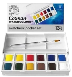 W&N Cotman Water Colour Sketchers Pocket