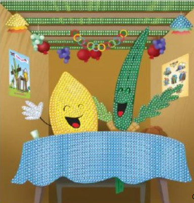 Sukkot diamond art