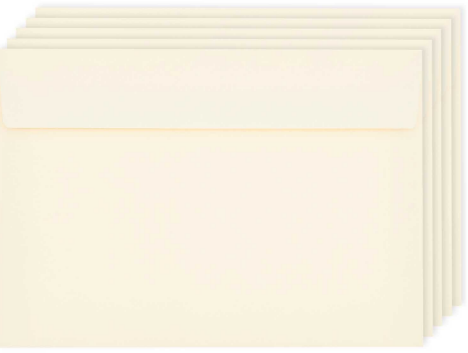 Paper Poetry Luxury 5 Envelopes C5 Chamois