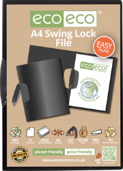A4 95% Recycled Swing Lock File