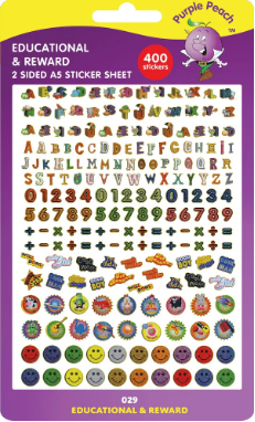 Educational & Reward 400 Stickers