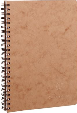 Age-bag, Wirebound notebook 14,8x21 50 s