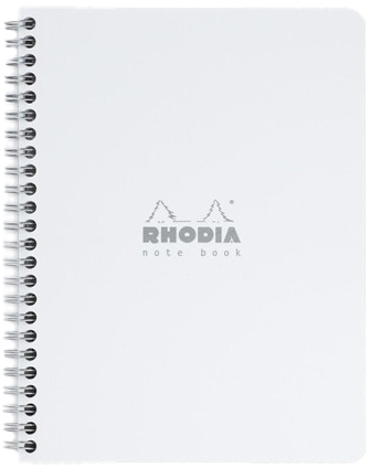 NtBk wrbnd A5+ 5x5 80sh. detach. WHITE