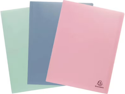 Display bk recycled PP AutentiK A4 40 pk