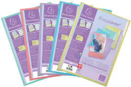 Display bk 30 pockets KREACOV PASTEL ass