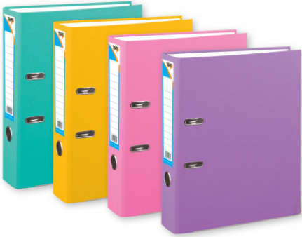 A4 Lever Arch Pastel Colours