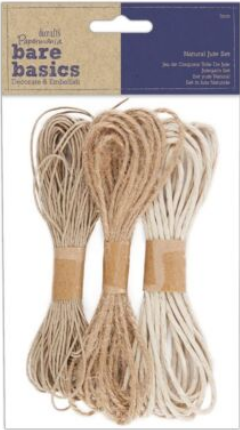 Bare Basics Natural Jute Set (3pk) - 2 x 15m, 1x50m