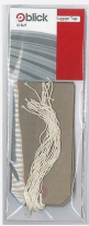 Blick Luggage Tags - Buff 120 x 60mm PK10