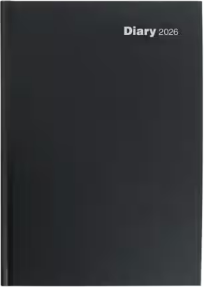 CONCEPT A4 2026 PAGE A DAY  DESK DIARY BOLD - ASST