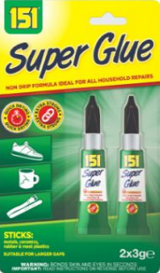 151 - Super Glue 3g 2pk