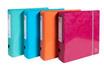 LA file round spine 80mm Maïa A4 ast