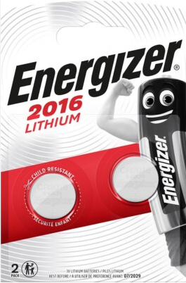 Energizer 2 pack 3V lithium batteries