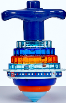 SINGING DREIDEL,LIGHTS UP&SINGS DREIDEL SONG,PLAST