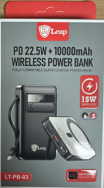 PD 22.5W+10000mah Wireless Power Bank