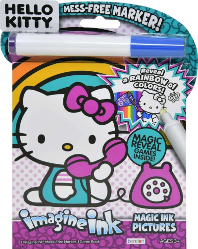 Hello Kitty Imagine Ink Book
