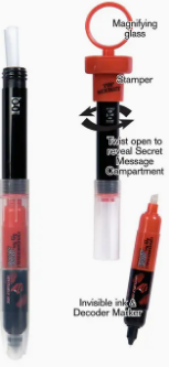 Confidential 5-in-1 Spy Pen