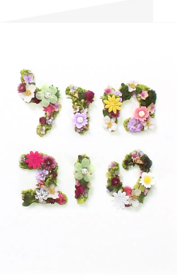 Mazol Tov Flower Card HM