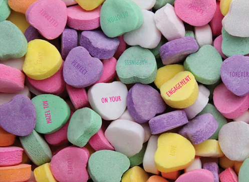 Engagement Hearts Card