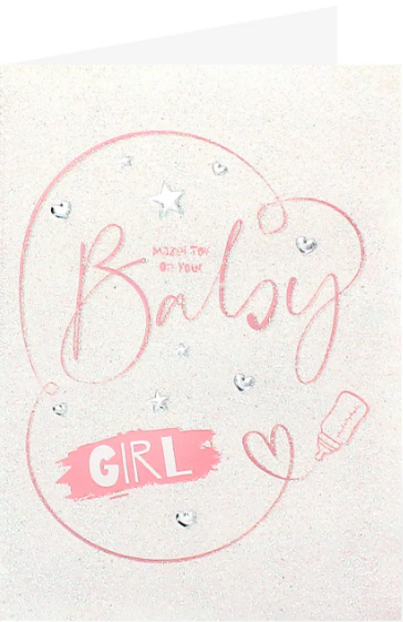 Baby Girl Card