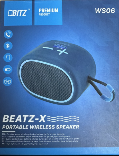 Beatz-x Portable Wireless Speaker