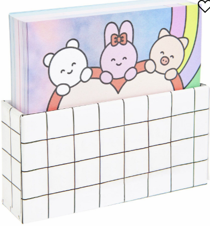 Memo Box Chingu FSC MIX, 150 sheets,  9x9 cm