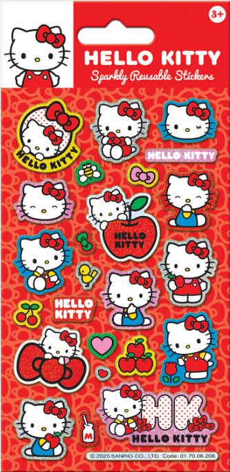 Hello Kitty Sparkly Stickers