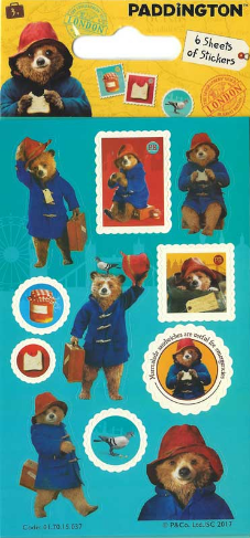 Party Pack Paddington Stickers