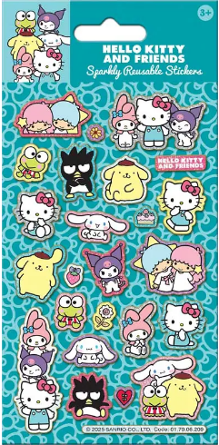 Hello Kitty Turquoise Stickers