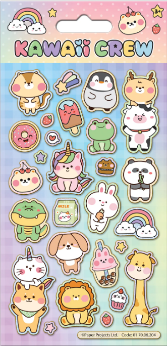 Kawaii Crew Stickers