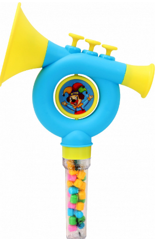 Candy Filled Purim Trumpet