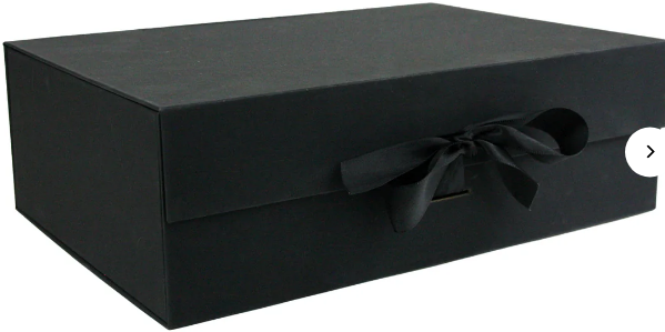 Black Magnetic Gift Box 39 x 28 x 17.8 cm