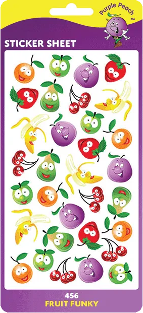 Fruit Funky Stickers