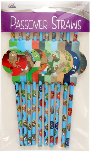 Passover Paper Straws