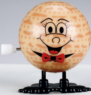 PASSOVER JUMPING MATZAH BALL, PLASTIC