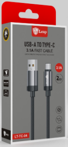USB-A TO TYPE C 3.1A 2 Mtr