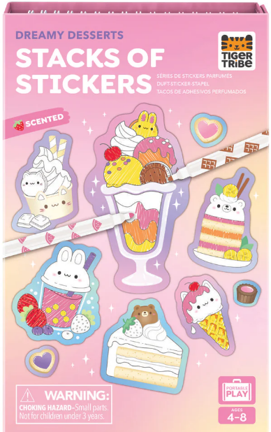 Scented Stacks of Stickers - Dreamy Desserts