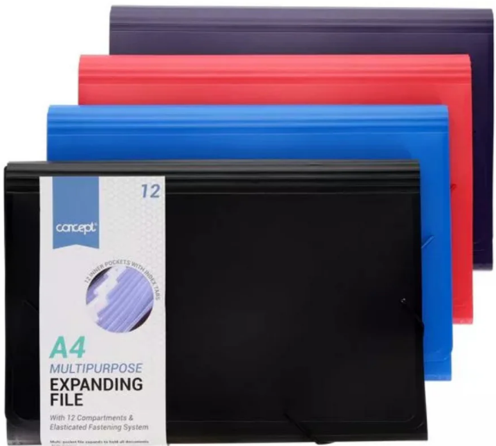A4 Multipurpose Expanding File