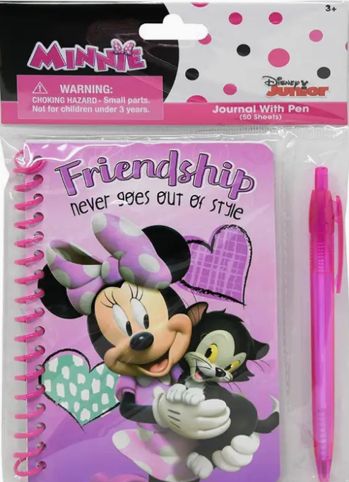 Minnie Journal With Pen