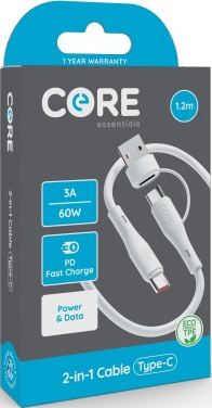Type C 2 in 1 Cable