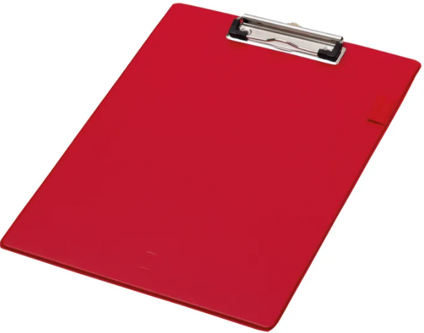 Q-Connect PVC Clipboard A4 Red