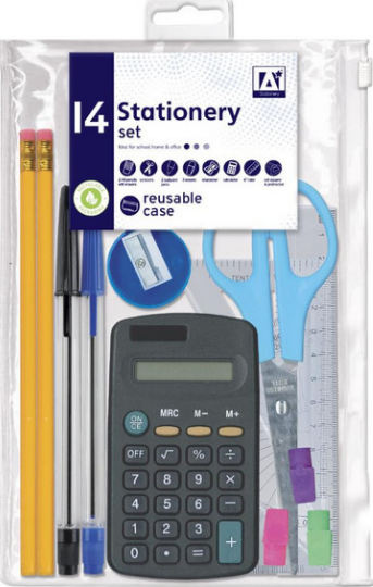 14pc Stationery Set