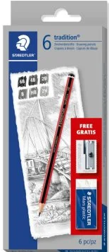 6 PC Staedtler Set Tradition